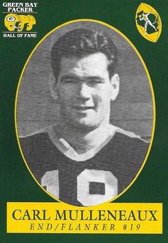 1992 Green Bay Packer Hall of Fame #37 Carl Mulleneaux Front