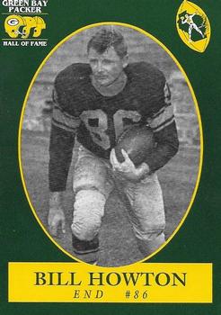 1992 Green Bay Packer Hall of Fame #48 Bill Howton Front
