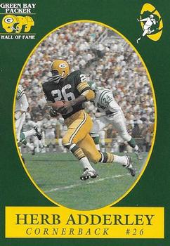 1992 Green Bay Packer Hall of Fame #90 Herb Adderley Front