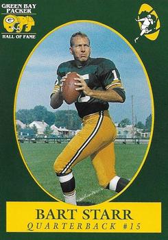 1992 Green Bay Packer Hall of Fame #97 Bart Starr Front