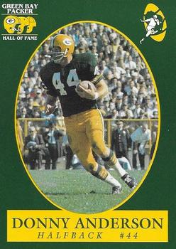 1992 Green Bay Packer Hall of Fame #100 Donny Anderson Front