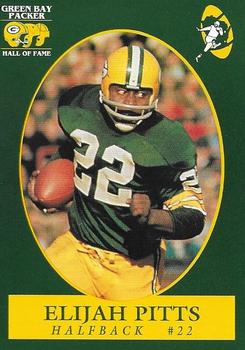 1992 Green Bay Packer Hall of Fame #108 Elijah Pitts Front