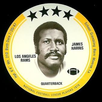 1976 Buckmans Discs #10 James Harris Front