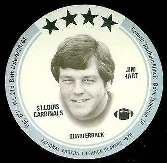 1976 Buckmans Discs #11 Jim Hart Front