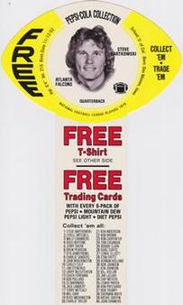 1976 Pepsi Discs #1 Steve Bartkowski Front
