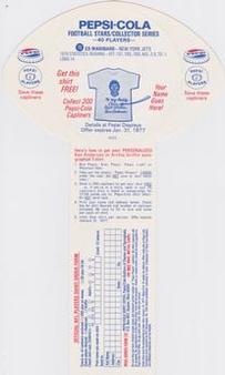 1976 Pepsi Discs #15 Ed Marinaro Back