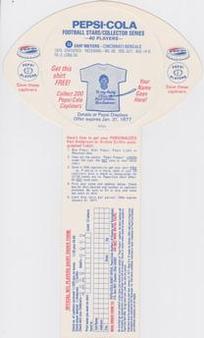 1976 Pepsi Discs #34 Chip Myers Back