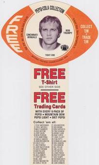 1976 Pepsi Discs #37 Bob Trumpy Front