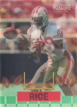 1994 Pinnacle/Score Super Bowl XXVIII Card Show #S6B Jerry Rice Front