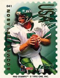1995 Pro Stamps #041 Boomer Esiason Front