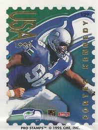 1995 Pro Stamps #129 Cortez Kennedy Front