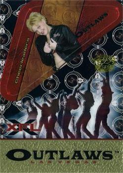 2001 ArtBox XFL Tabletop - Refractors #R6 Chrystal Front