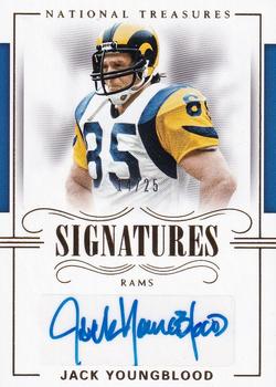 2017 Panini National Treasures - Signatures Gold #S-LEG Jack Youngblood Front