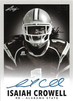 2014 Leaf Originals - 1960 Autographs Silver #IC1 Isaiah Crowell Front