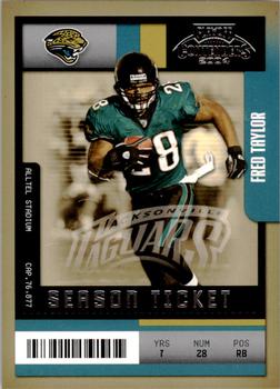 2004 Playoff Contenders - Hawaii 2005 #47 Fred Taylor Front