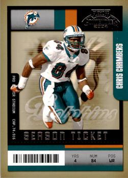 2004 Playoff Contenders - Hawaii 2005 #53 Chris Chambers Front
