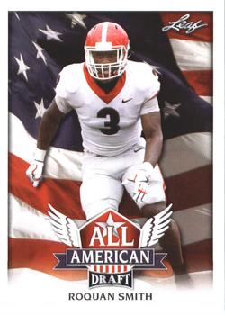 2018 Leaf Draft - All American #AA-12 Roquan Smith Front