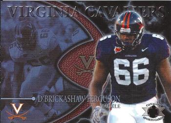 2005 Wachovia Virginia Cavaliers #5 D'Brickashaw Ferguson Front