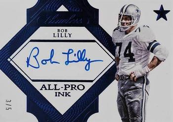 2017 Panini Flawless - All-Pro Ink Sapphire #AP-BL Bob Lilly Front