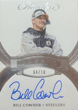 2017 Panini Flawless - Greats Silver #GR-BC Bill Cowher Front