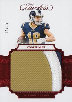 2017 Panini Flawless - Rookie Patches Ruby #RP-CK Cooper Kupp Front