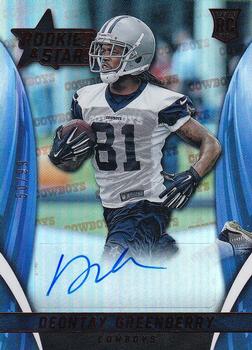 2015 Panini Rookies & Stars - Longevity Rookie Signatures Team Logo Type #RS-DG Deontay Greenberry Front