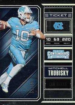 2018 Panini Contenders Draft Picks - Bowl #74 Mitchell Trubisky Front