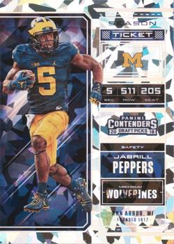 2018 Panini Contenders Draft Picks - Cracked Ice #45 Jabrill Peppers Front