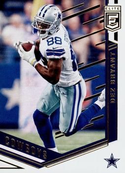 2018 Donruss Elite #3 Dez Bryant Front