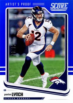 2018 Score - Artist's Proof #95 Paxton Lynch Front