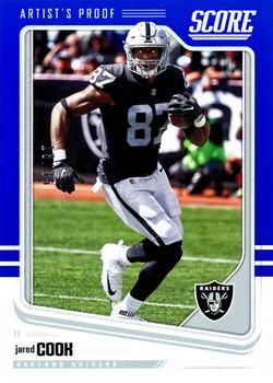 2018 Score - Artist's Proof #254 Jared Cook Front