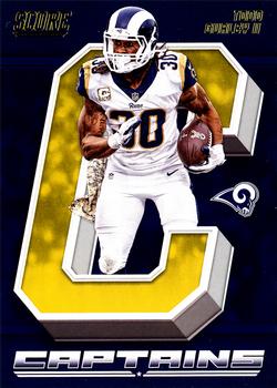 2018 Score - Captains Gold #15 Todd Gurley II Front