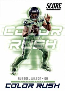 2018 Score - Color Rush #9 Russell Wilson Front