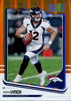 2018 Score - First Down #95 Paxton Lynch Front