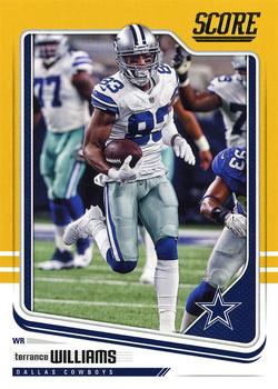2018 Score - Gold #87 Terrance Williams Front