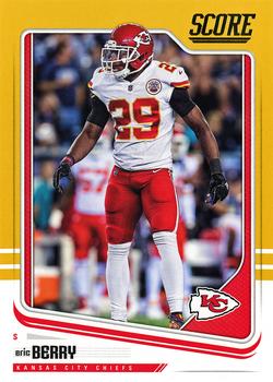 2018 Score - Gold #157 Eric Berry Front