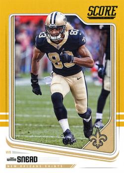 2018 Score - Gold #219 Willie Snead Front