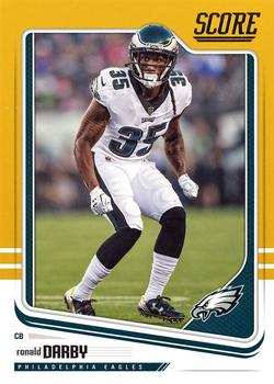 2018 Score - Gold #259 Ronald Darby Front