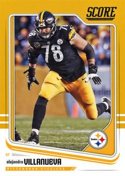 2018 Score - Gold #274 Alejandro Villanueva Front