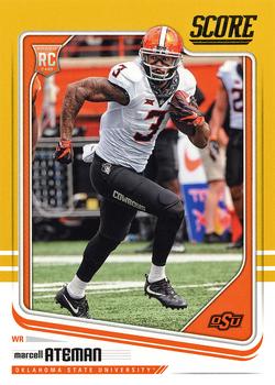 2018 Score - Gold #387 Marcell Ateman Front