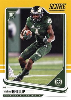 2018 Score - Gold #388 Michael Gallup Front