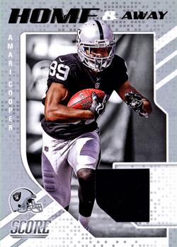 2018 Score - Home and Away Jerseys #1 Amari Cooper Front