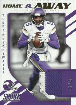 2018 Score - Home and Away Jerseys Prime #6 Teddy Bridgewater Front