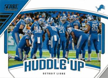2018 Score - Huddle Up #10 Detroit Lions Front