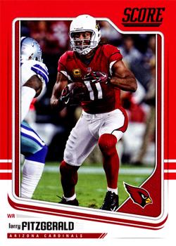 2018 Score - Red #3 Larry Fitzgerald Front