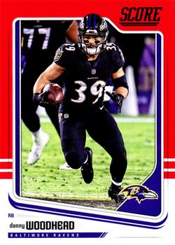 2018 Score - Red #24 Danny Woodhead Front