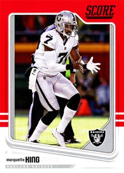 2018 Score - Red #253 Marquette King Front