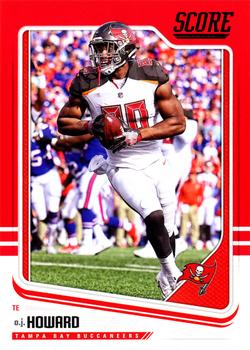 2018 Score - Red #309 O.J. Howard Front