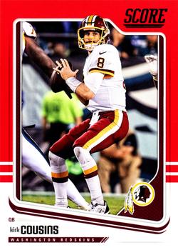 2018 Score - Red #321 Kirk Cousins Front