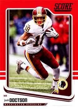 2018 Score - Red #326 Josh Doctson Front